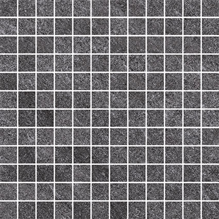 Mozaika 29,8x29,8 cm Cersanit Bolt dark grey mosaic matt ssq