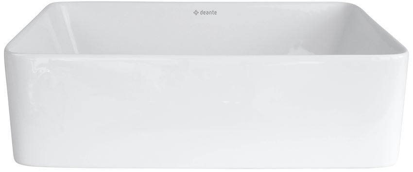 Umywalka stawiana na blacie biała 40x30 cm Deante Jasmin