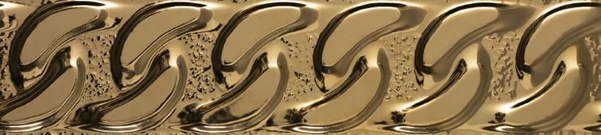 Listwa ścienna 9x39,8 cm Paradyż Fashion Spirit Copper Struktura Połysk