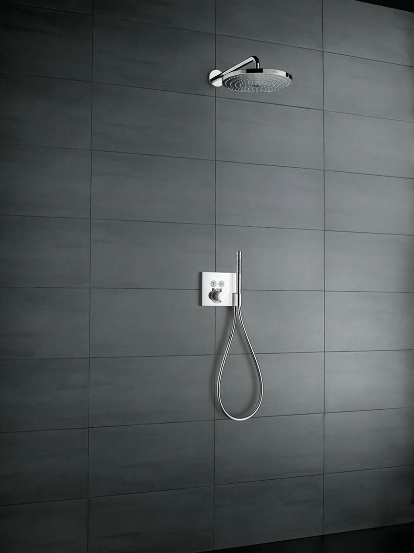 Głowica prysznicowa z ramieniem prysznicowym Hansgrohe Raindance Select S