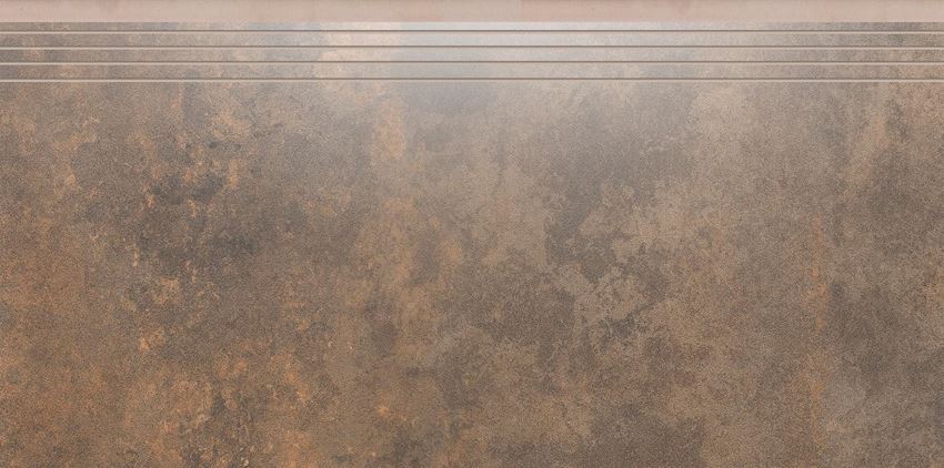 Płytka stopnicowa 29,7x59,7 cm Cerrad Apenino rust lappato 