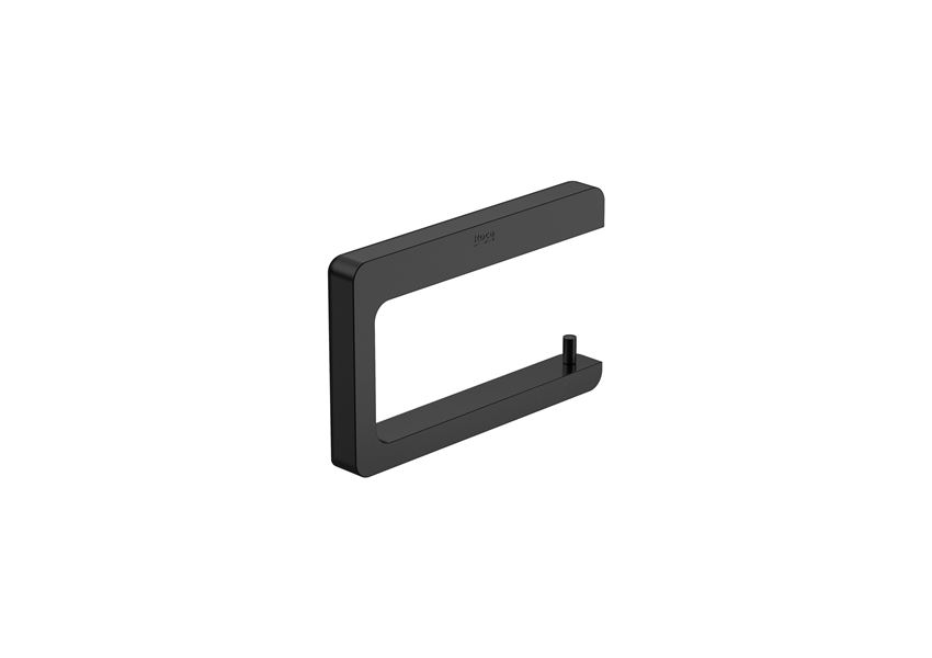 Wieszak na papier bez pokrywy 15 cm brushed titanium black Roca Tempo