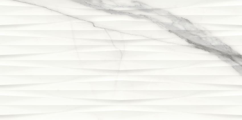 Płytka ścienna 29,8x59,8 cm Cersanit Runway White Structure Satin