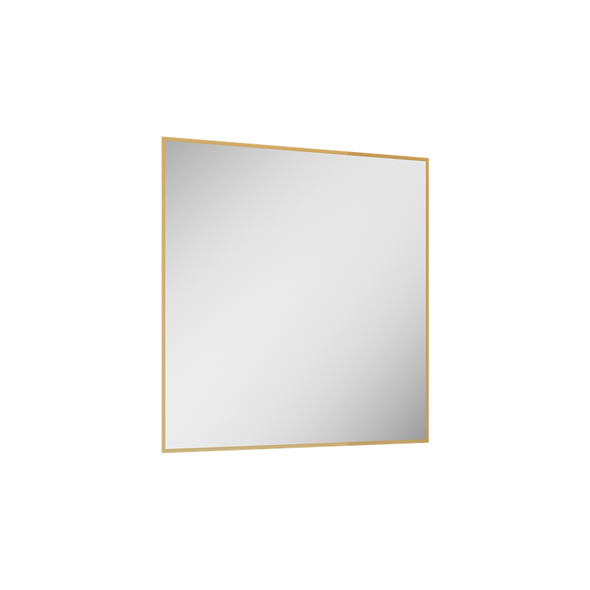 Lustro LED Square 80x80 cm gold Elita Sharon