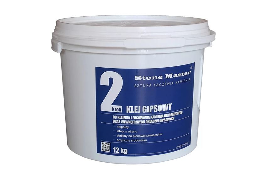 Klej gipsowy 12 kg Stone Master