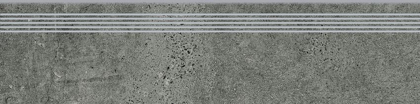 Płytka stopnicowa 29,8x119,8 cm Opoczno Newstone Graphite Steptread