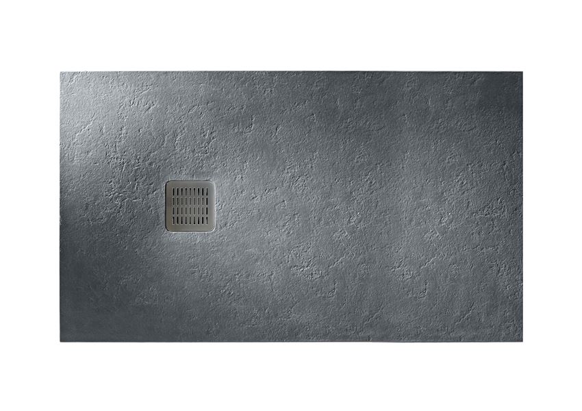 Brodzik prostokątny kompozytowy STONEX 180x80x3,1 cm szary łupek Roca Terran