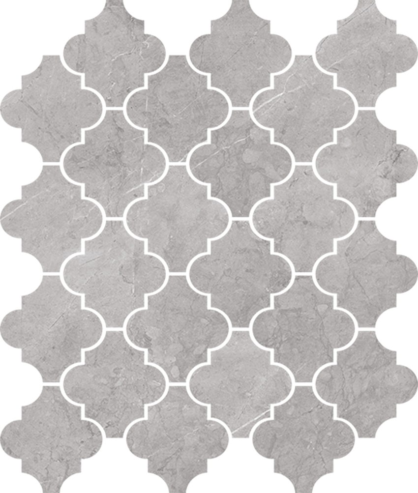 Mozaika 29x35 cm Nowa Gala Silver Grey