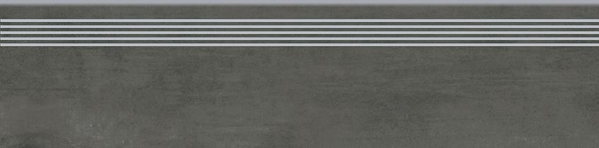 Płytka stopnicowa 29,8x119,8 cm Opoczno Grava Graphite Steptread