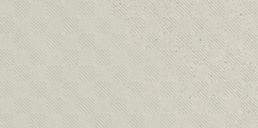 Płytka dekoracyjna 29,8x59,8 cm Paradyż Bergdust Bianco Ściana Rekt. Dekor Mat