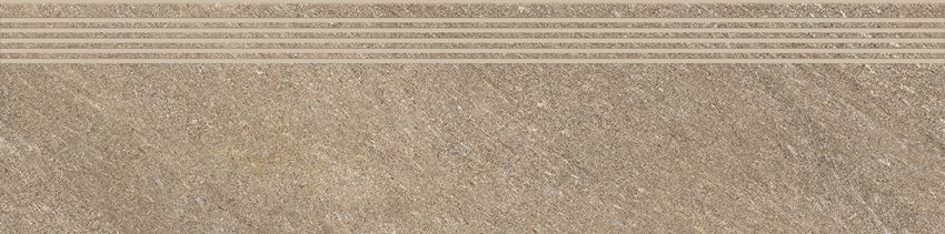 Płytka stopnicowa 29,8x119,8 cm Cersanit Bolt brown