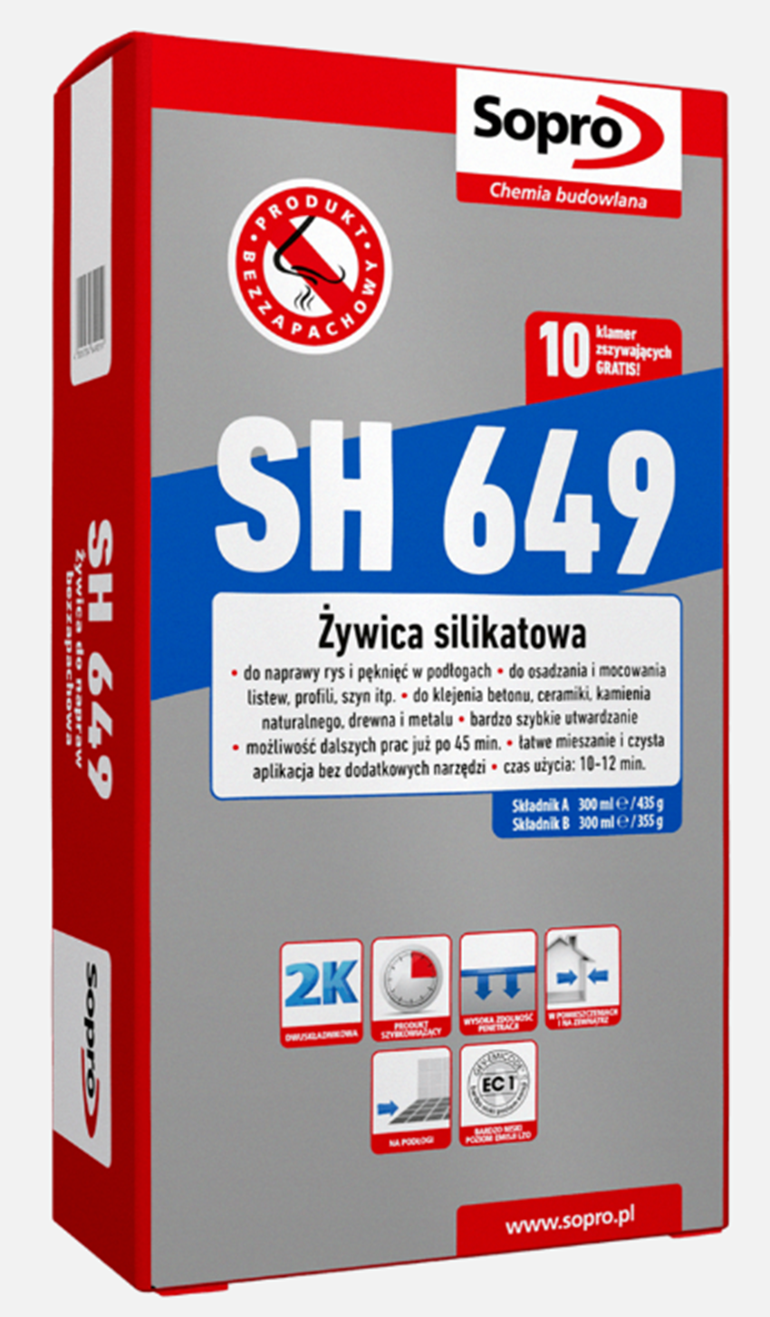 Żywica silikatowa Sopro SH 649