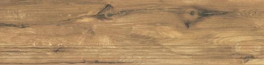 Płytka stopnicowa 29,8x119,8 cm Paradyż Rustland Brown Stopnica Nacinana Mat