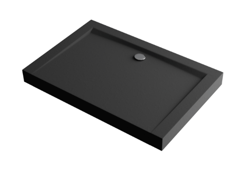 Brodzik prostokątny Excellent Forma Compact X BREX.1403.100.080.BLC