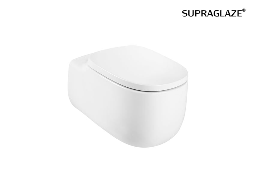 Miska WC podwieszana z powłoką Superglaze bez deski 58 cm Roca Beyond