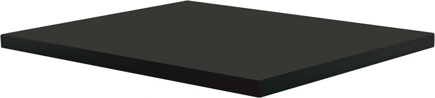 Półka do konsoli czarna 26,7x36,7 cm Deante Correo