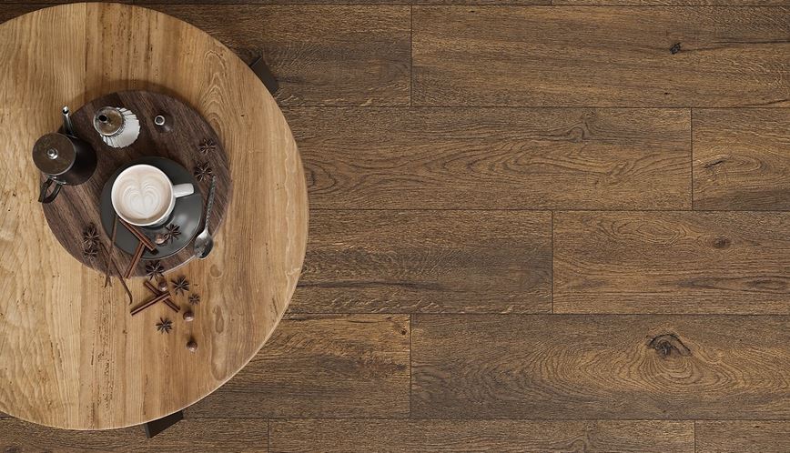 Detal płytki uniwersalnej Opoczno Passion Oak Chocolate